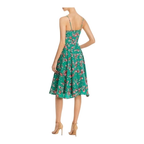 Yumi Kim Vienna Silk Dress in Dandelion Emerald NWT - Picture 9 of 11